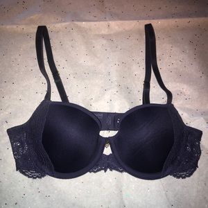 ThirdLove 24/7 Lace T-Shirt Bra Navy size 32B 1/2